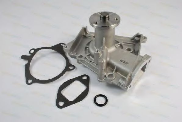 Насос охолоджуючої рідини, з ущільненням KIA AVELLA, CONCORD, PRIDE, SEPHIA  MAZDA 121 I, 121 II, 323 C IV, 323 C V, 323 F IV, 323 F VI, 323 II, 323 III, 323 P V, 323 S IV 1.1-1.8 08.85-10.05 BUGATTI арт. D13010TT