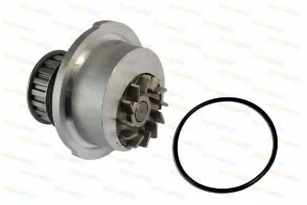 Насос охолоджуючої рідини, з ущільненням OPEL ASCONA B, ASCONA C, CORSA A, CORSA A TR, CORSA A/HATCHBACK, KADETT D, KADETT E, KADETT E COMBO, KADETT E/KOMBI, MANTA B 1.3 03.79-02.93  арт. D1X009TT