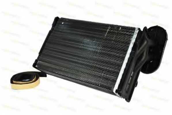 Радіатор пічки AUDI A3  SEAT AROSA, CORDOBA, CORDOBA VARIO, IBIZA II, INCA, LEON, TOLEDO I  SKODA OCTAVIA I  VW CADDY II, CADDY II/MINIVAN, CORRADO, GOLF I, GOLF II 1.0-Electric 08.82-12.10  арт. D6W001TT