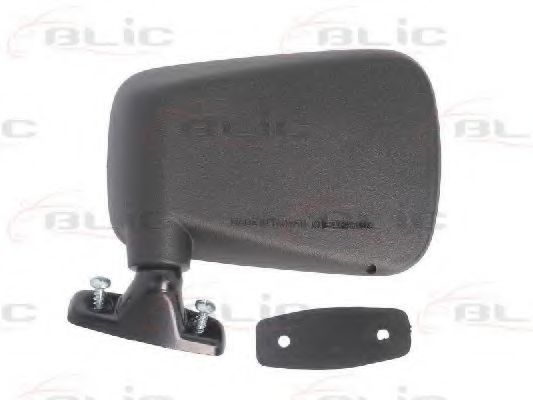 Бокове дзеркало Лів (ручне, плаский) VW GOLF I, JETTA I 04.74-04.93  арт. 5402041191115P