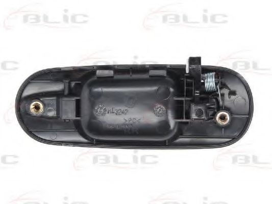 Ручка дверей задн Прав (зовнішн, чорний/під фарбування) HONDA CR-V I 10.95-02.02  арт. 601012028404P