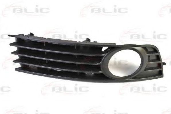 Решітка бампера передн Прав (з отвором для галогенних фар) AUDI A4 B6 11.00-12.04  арт. 6502070019996P