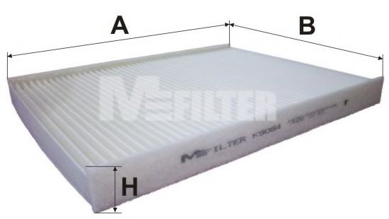 Фільтр салону Courier/B-Max 13-/Fiesta 08-  арт. K9084