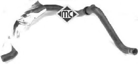 Патрубок радіатора Fiat Scudo/Citroen Jumpy/Peugeot Expert, 806 2.0HDI (94-04) (08595) Metalcaucho  арт. 08595