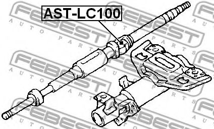 Хрестовина рульова  арт. ASTLC100