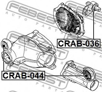 Сайлентблок підвіски  арт. CRAB044