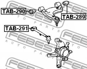 Сайлентблок підвіски  арт. TAB289