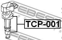 Наконечник катушки зажигания  арт. TCP001