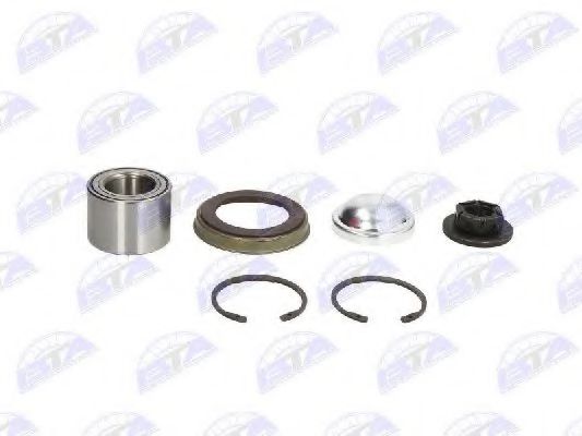 Комплект підшипника колеса задн Лів/Прав (29x53x37) FORD FIESTA, FIESTA V, FOCUS I, FOCUS I/KOMBI, FUSION  MAZDA 2 1.2-2.0 08.98-04.17  арт. H2G024BTA