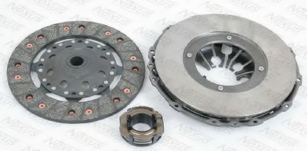 Комплект зчеплення з підшипником (220мм) AUDI A3, TT  SEAT CORDOBA, CORDOBA VARIO, IBIZA II, LEON, TOLEDO I, TOLEDO II  SKODA OCTAVIA I  VW BORA, BORA I, GOLF III 1.8/1.9D/2.3 07.95-03.10  арт. F1A010NX
