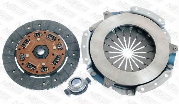 Комплект зчеплення з підшипником (215мм) CITROEN BX, EVASION, JUMPY I, XANTIA, XM, ZX  FIAT SCUDO, ULYSSE  PEUGEOT 205 II, 306, 309 II, 405 I, 405 II, 605, 806, EXPERT 1.8-2.1D 03.88-12.06  арт. F1C016NX