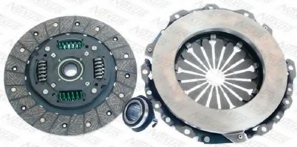 Комплект зчеплення з підшипником (215мм) RENAULT CLIO II, CLIO II/HATCHBACK, ESPACE III, KANGOO, KANGOO EXPRESS, LAGUNA I, LAGUNA II, MEGANE I, MEGANE I CLASSIC, MEGANE I COACH 1.9D 03.97-  арт. F1R109NX