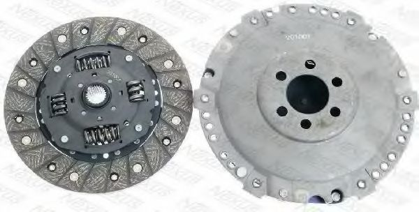 Комплект зчеплення (200мм) SEAT CORDOBA, CORDOBA VARIO, IBIZA II, INCA, TOLEDO I  VW CADDY II, CADDY II/MINIVAN, GOLF III, GOLF IV, POLO, POLO III CLASSIC, SAVEIRO I 1.6/1.7D/1.9D 08.90-01.04  арт. F1T003NX