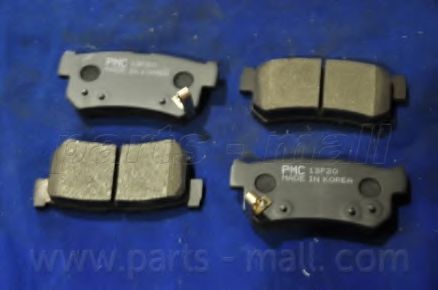 Колодка гальм. диск. SSANGYONG NEW KORANDO(KJ) (вир-во PARTS-MALL)  арт. PKD004