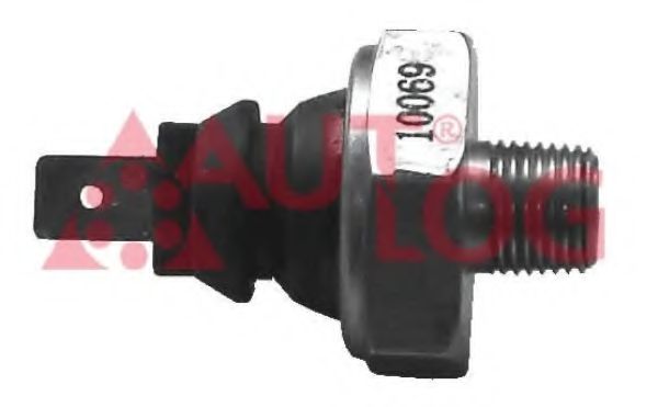 Датчик тиску масла (0,2Бар  1 pin  чорний) ACURA INTEGRA  CHEVROLET AVEO / KALOS, MATIZ, SPARK  DAEWOO MATIZ  DAIHATSU CHARADE III  FORD RANGER  HYUNDAI ACCENT, ACCENT I, ACCENT II 0.8-4.5 09.79-  арт. AS2070