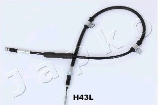 Трос стоянкового гальма лівий Hyundai Trajet (FO) (00-08) (131H43L) JAPKO JAPANPARTS арт. 131H43L