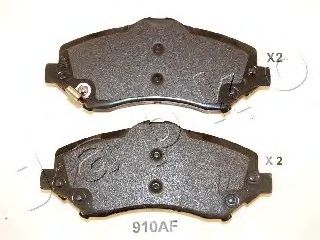 Колодки гальмівні перед. Dodge Nitro 4.0 V6, 2.8 CRD (08-)/Jeep Cherokee 2.8 CRD (08-) (50910) JAPKO  арт. 50910