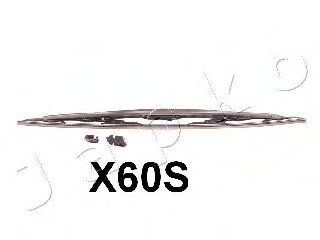 Щітка склоочисника 600мм зі спойлером Kia/Hyundai/Ford/Citroen/Honda/MB/PSA (SJX60S) JAPKO  арт. SJX60S
