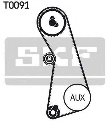 Комплект зубчастого ременя (Вир-во SKF) OPTIMAL арт. VKMA01002