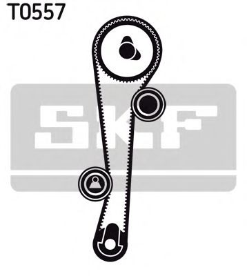 VKMA 95632 SKF Комплект ГРМ (ремінь + ролик) FEBIBILSTEIN арт. VKMA95632