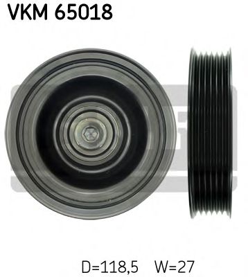 SKF натяжний ролик HYUNDAI Tucson 2,0CRDi Santa FE,  KIA Sportage 2,0CRDi.  арт. VKM65018