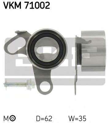 SKF TOYOTA натяжний ролик HIACE 2,4D  арт. VKM71002