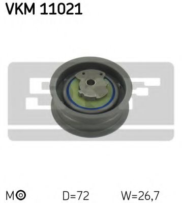 SKF VW ролик натяж. AUDI 1,8/2,0 -  арт. VKM11021