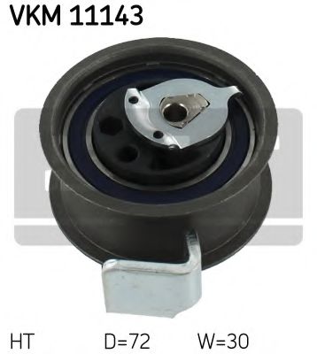 SKF VW натяжний ролик AUDI A6 1,9TDI AJM 98- натяжний 72,0X35,0  арт. VKM11143
