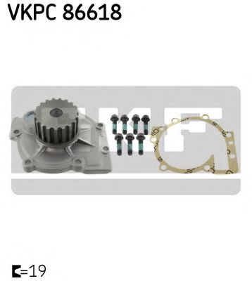 Насос водяной MAGNETIMARELLI арт. VKPC86618