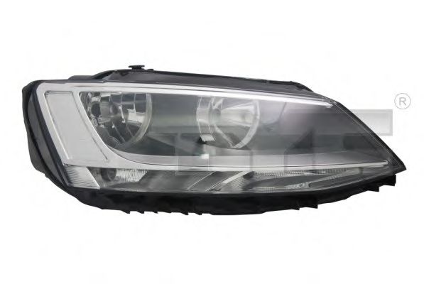 VW Jetta 11- Прав. фара H7/H7, автомат., + коррект.  арт. 2012581052