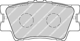 Тормозные колодки ABS арт. FDB1892