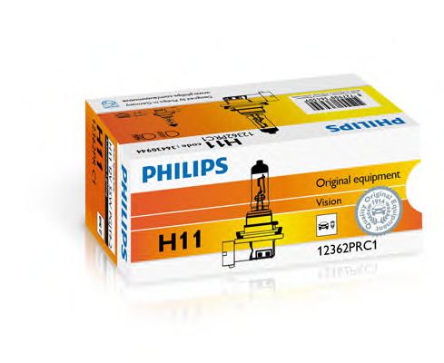 12362PRC1 (PHILIPS) H11 Vision 12V 55W PGJ19-2 OSRAM арт. 12362PRC1