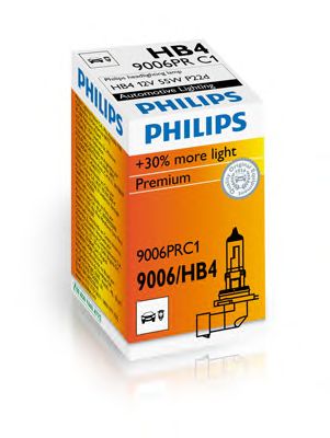 9006PRC1 (PHILIPS) HB4 Vision (+30%) 12V 55W P22d  арт. 9006PRC1