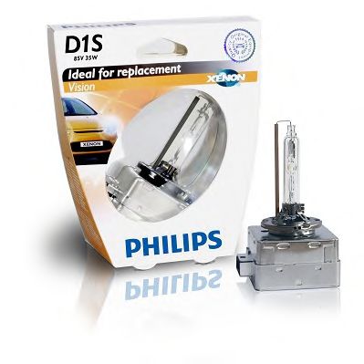 Лампа ксенонова D1S Vision 85В, 35Вт, PK32d-2 4600К (вир-во Philips)  арт. 85415VIS1