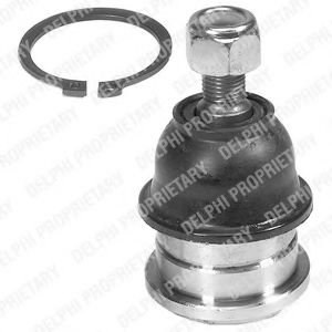 Шарова опора Лів/Прав (нижн передн) (діаметр конуса 15mm) VOLVO S40 I, V40  HYUNDAI I20 ACTIVE, I20 I, I20 II  MITSUBISHI CARISMA, COLT III, COLT IV, COLT V, CORDIA, GALANT V 1.1D-2.0D 09.82-  арт. TC592