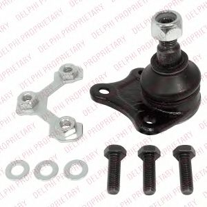Шарова опора Прав (діаметр конуса 14,9mm) AUDI A3  SEAT LEON, TOLEDO II  SKODA FABIA I, OCTAVIA I, OCTAVIA I/KOMBI  VW BORA, BORA I, GOLF IV, NEW BEETLE, POLO, POLO IV 1.2-3.2 09.96-12.13 FEBIBILSTEIN арт. TC825