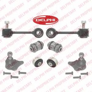 Ремкомплект підвіски передн SEAT LEON, TOLEDO II  SKODA FABIA I, OCTAVIA I  VW BORA, BORA I, GOLF IV, NEW BEETLE, POLO IV 1.2-2.8 09.96-12.13  арт. TC1970KIT