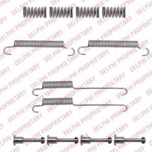 DELPHI устоновочний к-кт. гальм. колод. CHRYSLER VOYAGER III  арт. LY1363