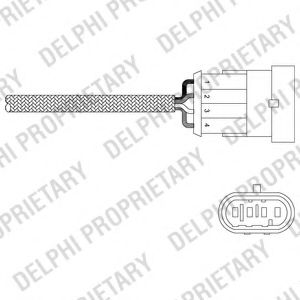 DELPHI FIAT лямбда-зонд (4 конт.) Alfa Romeo 00- Fiat Idea,Bravo,Punto,Doblo 1,2-2,4 98-LANCIA 00-  арт. ES2030212B1
