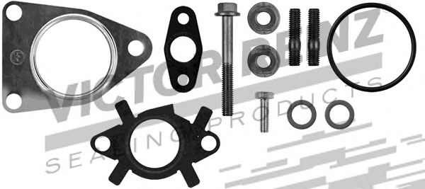Прокладка турбіни (к-кт) Jumpy/Scudo/Expert 2.0 HDI/MJET 07-  арт. 041006101