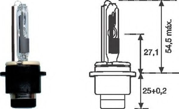 Автолампа OSRAM арт. 002542100000